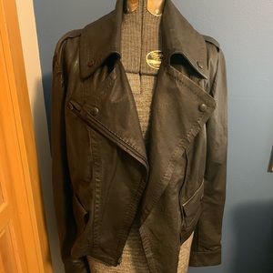 Italian Leather Moto Jacket